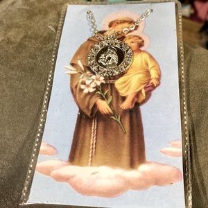 ❤️ St Anthony’s Saint of Miracles. .Catholic Medal - new